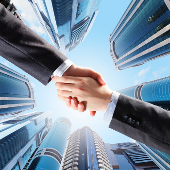 Business Handshake Concept